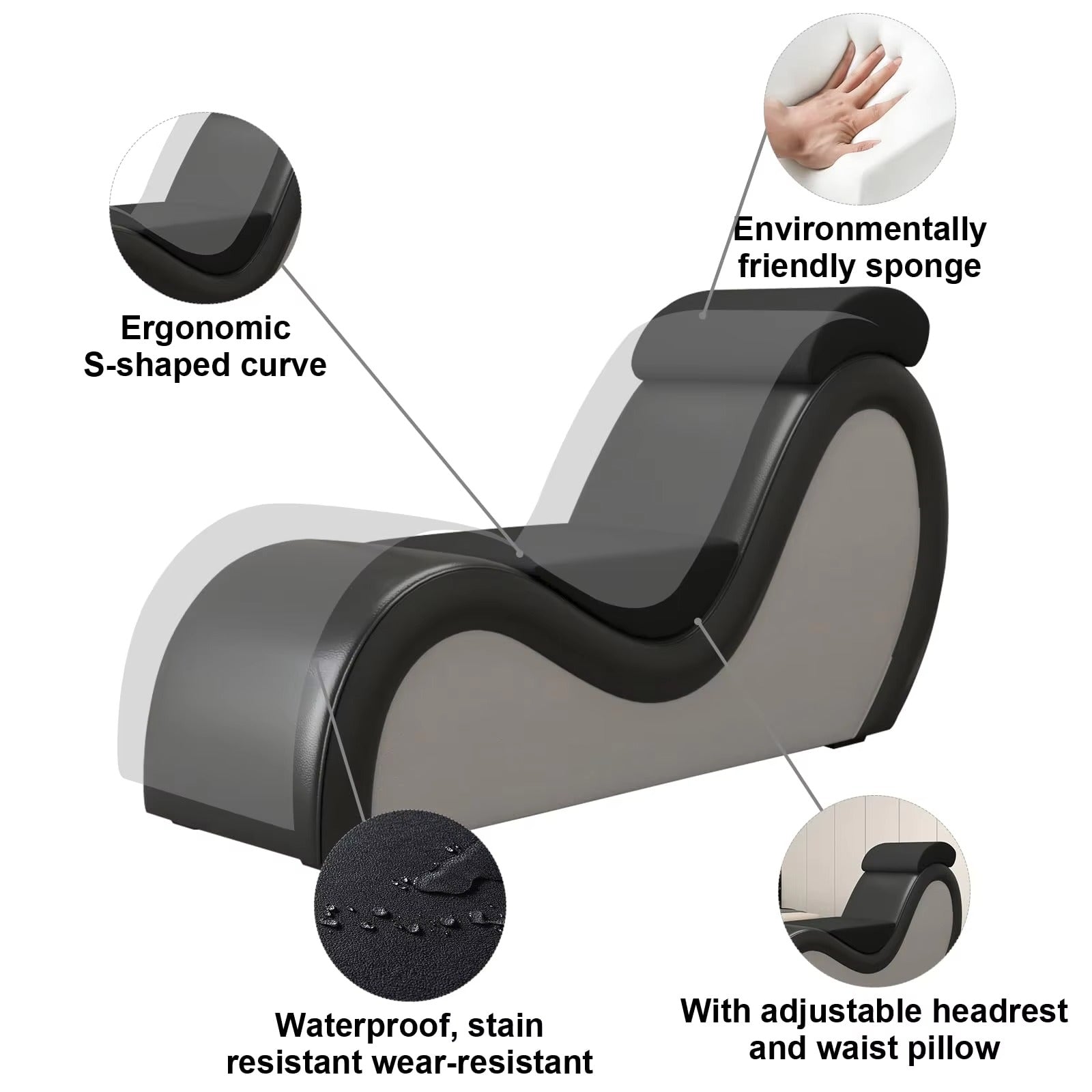 Tantrar Adult Intimacy Chair – Ergonomic Support for Deeper Comfort & Enhanced Connection at Home